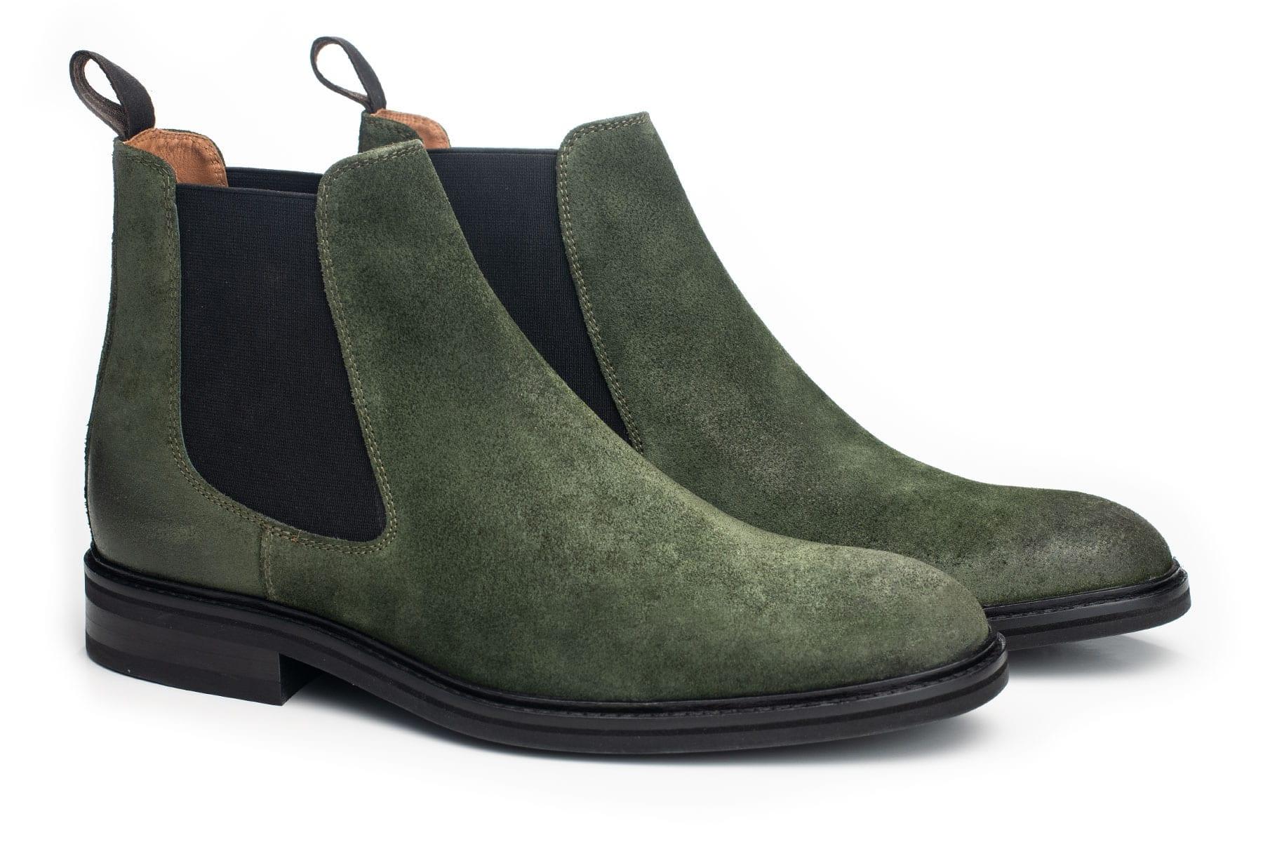 Moral Code Lawry -Green Suede-11 #color_green-suede
